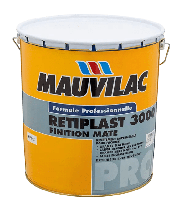 758839 - RETIPLAST 3000 MAT BLANC 16L