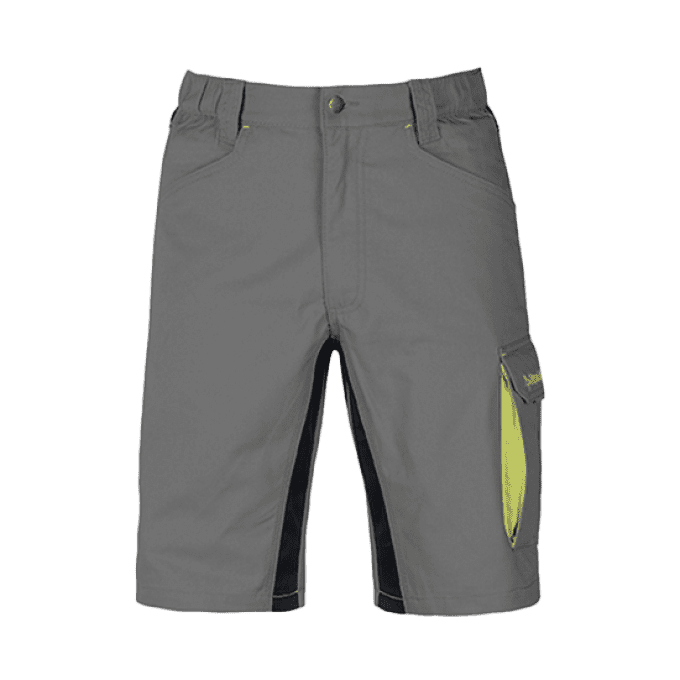 775244 - 775245 - 774946 à 774948 - SHORT KAVIR - GRIS ET NOIR - 35590 à 35594